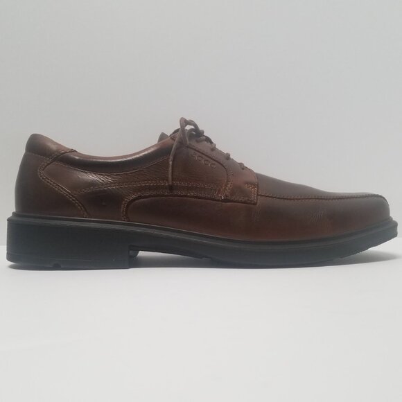 Ecco Men's 'Helsinki' Bike Toe Lace Dress Shoe in Cocoa Brown - Picture 5 of 14